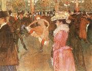 A Dance at the Moulin Rouge, Henri De Toulouse-Lautrec